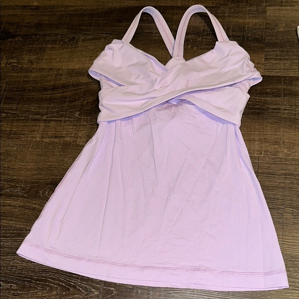 Lavender Lululemon tank top